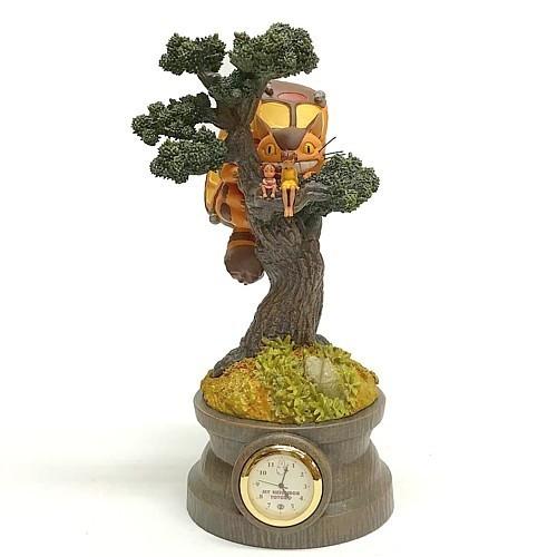 ジブリ グッズ となりのトトロ ジオラマ置時計 松の木の上で