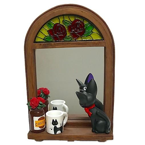 ジブリ グッズ 魔女の宅急便 スタンドミラー ものおもいの窓辺