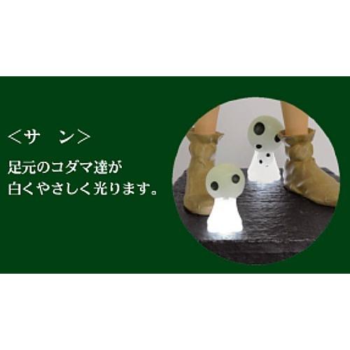 ジブリグッズ もののけ姫 ライトアップオルゴール サン : ZOONETYahoo