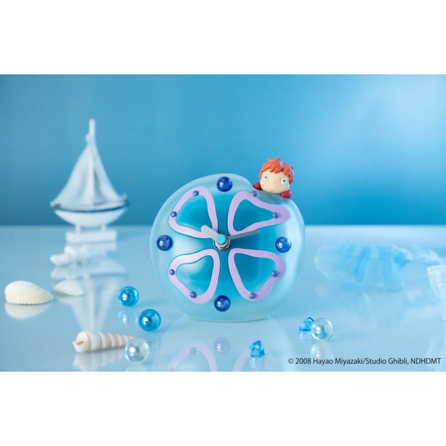 スタジオジブリ ジブリグッズ 崖の上のポニョ ポニョのクラゲ置時計