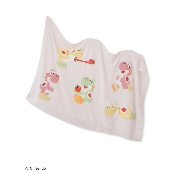 ジェラートピケ 【スーパーマリオ】キノピオ＆ヨッシーブランケット