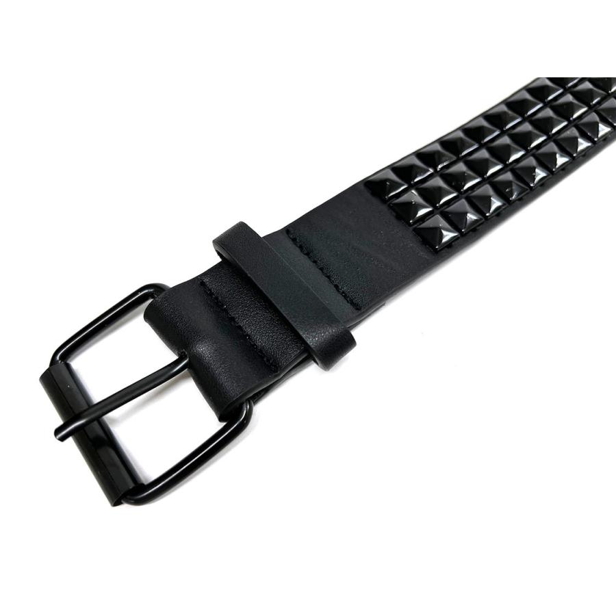 adia ベルト スタッズベルト ロック パンク ピラミッドスタッズ ビョウ