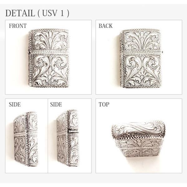 ZIPPO（ジッポー） シルバーキング 純銀 ライター Silver King 5点