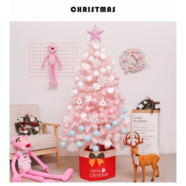 クリスマスツリー ピンク 卓上 60cm 120cm 150cm 180cm 210cm ミニ