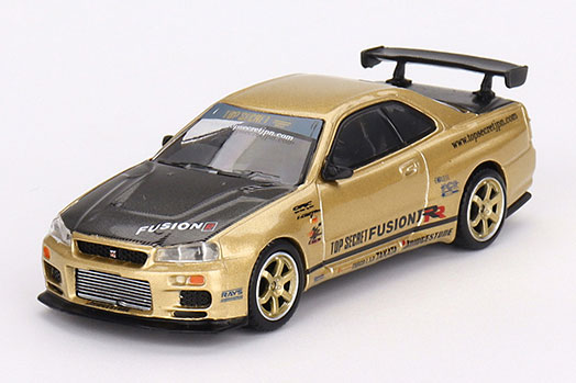 トゥルースケールミニチュアス Nissan スカイライン GT-R R34 Top