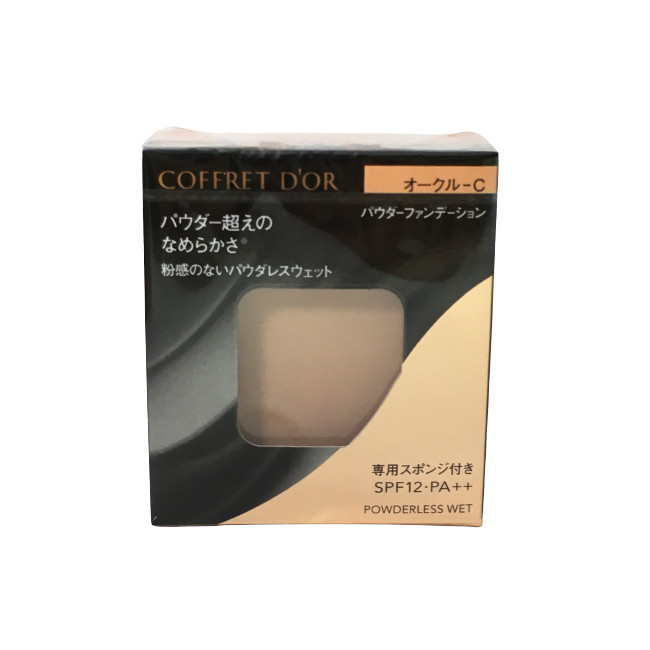 Kanebo コフレドール パウダレスウェット オークルC レフィル COFFRET