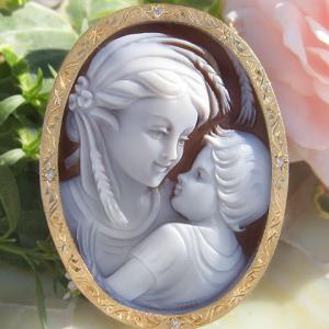 CAMEO（カメオ） ゲルハルド・シュミット作 ストーンカメオ 最高級