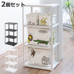 ラック 3段 収納棚 収納 カラーボックス 組立品 カタス 日本製