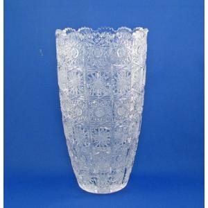 ボヘミアングラス 500PKカット 花瓶（フラワーベース） : コリーネ