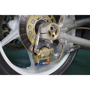 ZRX1100/1200 リヤキャリパーサポート (brembo 2POT) シルバー