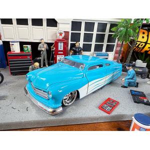 Jada 1/24 箱入り ミニカー 1959 CHEVROLET IMPALA パープル シボレー