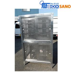 マルゼン 食器戸棚（上段ガラス戸・下段ステンレス戸） BDS-097G 業務