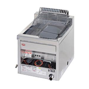 MGF-12TJ 【マルゼン】 ガスフライヤー 12L 卓上タイプ 幅400×奥行500