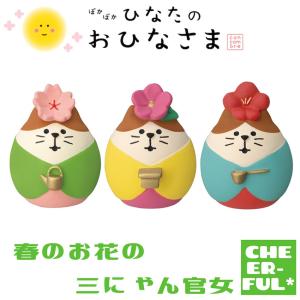 デコレ ひな祭り 2019 インコ雛セット コンコンブル 新作 ZMM-59187