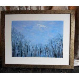 東山魁夷 満ちくる潮／絵画 複製画 : 古都-京都 掛け軸専門店文永堂