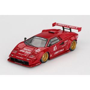MINI-GT 1/64 ランボルギーニ カウンタック LB-WORKS レッド(左