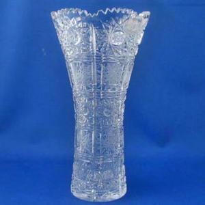 ボヘミアングラス 500PKカット 花瓶（フラワーベース） : コリーネ