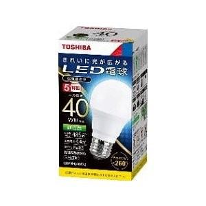 TOSHIBA（東芝） LED電球 一般電球形 LDA5L-G/40W/2 全方向タイプ 電球