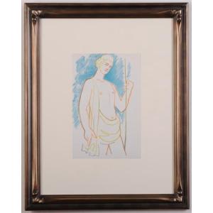 ジャン・コクトー 絵画 版画 オリジナルリトグラフ 絵 ノーサイン