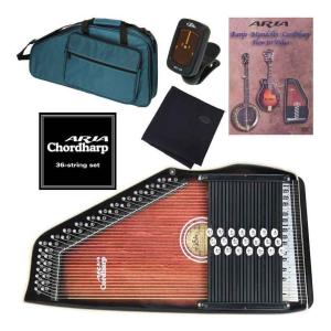 Aria ACH-210S (オートハープ・コードハープ) Natural : ミュージック
