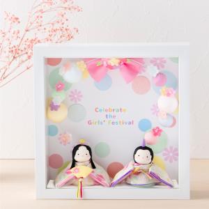 リュウコドウ リュウコドウ（龍虎堂）ぽてりひな5人（麻の葉）木製台