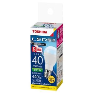 TOSHIBA（東芝） 電球色 60W形相当 LDA6L-H-E17/S/60W2 配光角約140度