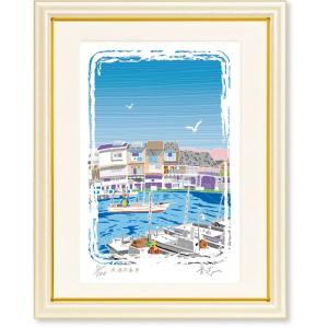 イルカ 絵画 海 絵 マリンアート 版画 ジークレー 森田剛介