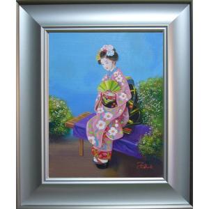 絵画 油絵 竹内敏彦 肉筆油絵 風景画 ヨーロッパ F10 送料無調