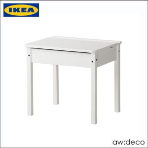 イケア（IKEA） HAUGA/ハウガ デスク100x84 cm ホワイト（704.776.78
