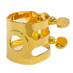 B♭ クラリネット リガチャー ウッドストーン ピンクゴールド