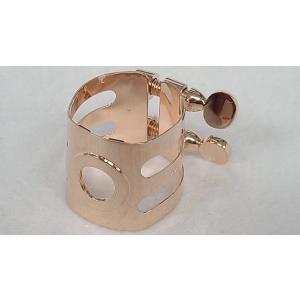 ウッドストーン アルトサックスリガチャー PinkGP（ピンクゴールド