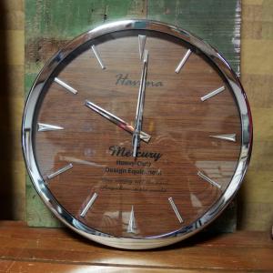 掛け時計 おしゃれ 船 アンティーク 舵輪 ハンドル 舵 大きな 時計