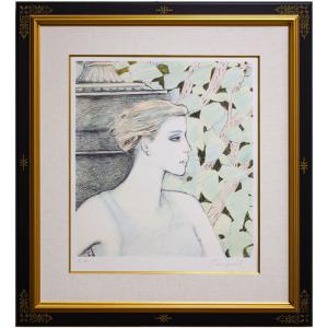 ジャン ・ ピエール カシニョール 「 ひなげし 」 リトグラフ 版画