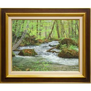 山下 清 『ベニスのゴンドラ風景』 ペン画(鑑定書付き) 絵画 外国の