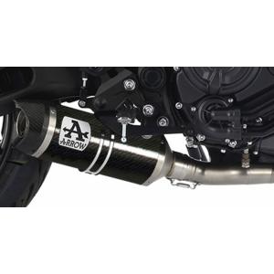 即納】XSR700 22-25 車検対応 Arrow フルシステム Thunder カーボン