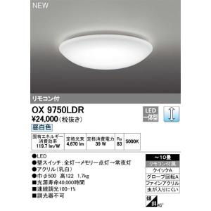 ODELIC（オーデリック） OX9743LDR シーリングライト LED一体型 非調光