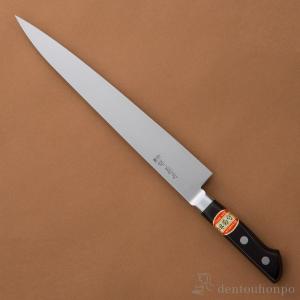 洋包丁 堺菊守 日本鋼（口金付） 牛刀 210mm 1本 名入れ彫刻無料