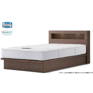 ドリームベッド モンシャンランド876 セミダブル 合成皮革レザー張り