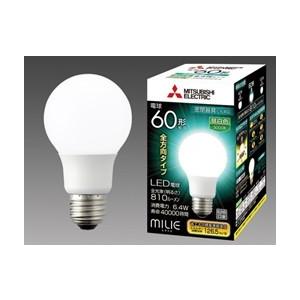 MILIE 三菱電機 LED電球 小形電球形 全方向タイプ 40形 電球色 E17口金