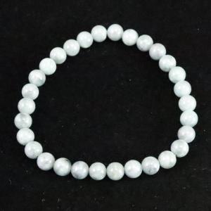 糸魚川翡翠 ヒスイ 薄緑 9mm玉ブレスレット AAA 証明書付 28.1g