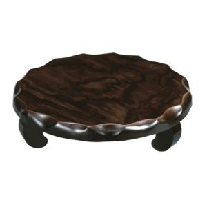 木製 花台 華 黒壇調 7号 001-979(華台) : 漆器とキッチン 祭りのええ