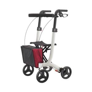 日進医療器 (代引き不可) 折りたたみ式歩行車 四輪自在 TY157F (歩行器