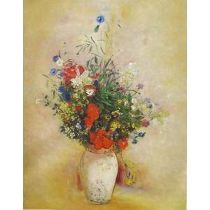 油絵 花瓶の花 MA2874 : 絵画制作専門ユーラシアアート - 通販 - Yahoo