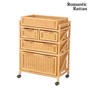 籐家具 ラタンチェスト 9杯タイプ 73センチ幅 引出し収納 W-993 籐整理