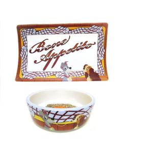 わんわん物語 70周年記念 レディ&トランプ オーナメント スケッチ