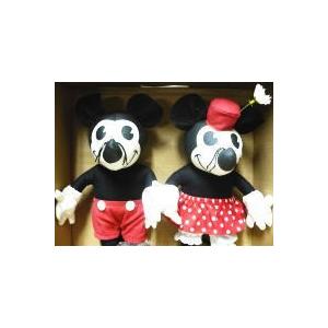 ミッキー&ミニー Mickey and Minnie Since 1928 復刻版 ぬいぐるみ