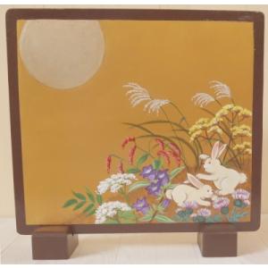 ご自分で描く図案付トールペイント白木素材セット mh-556 開運羽子板