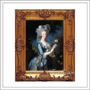 ポリニャック夫人額絵 ゴールドダブルフレーム Mサイズ 385M : エフ
