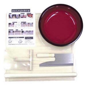 豊稔企販 普及型麺打セット(大)(そば・うどんDVD付) A-1260（送料無料