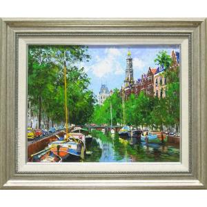 絵画 油絵 駿馬 (佐藤純一) 【肉筆】【油絵】【静物・動物画】【10号